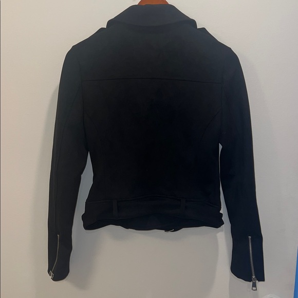 NWT! Faux suede Moto jacket - Picture 5 of 6